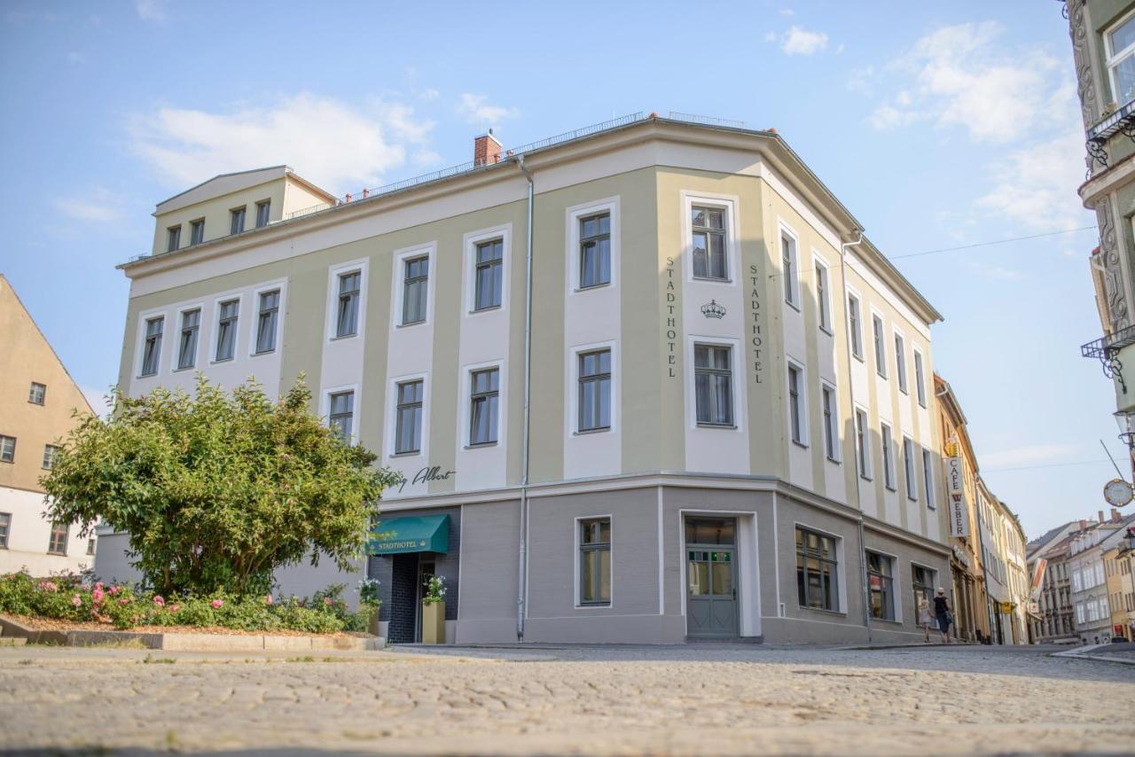 Stadthotel Koenig Albert Циттау Экстерьер фото